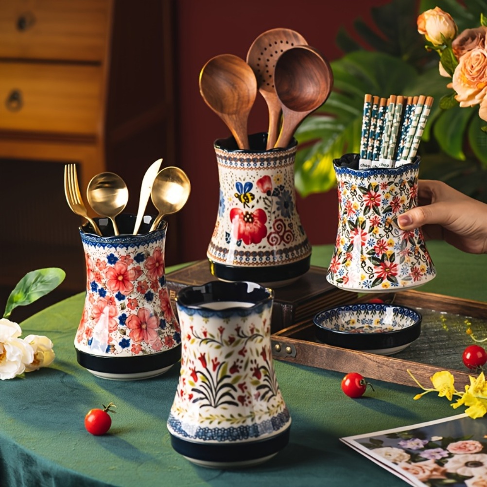 Chopstick Rest Ceramic - Polish Style Spoon and Chopsticks Rest