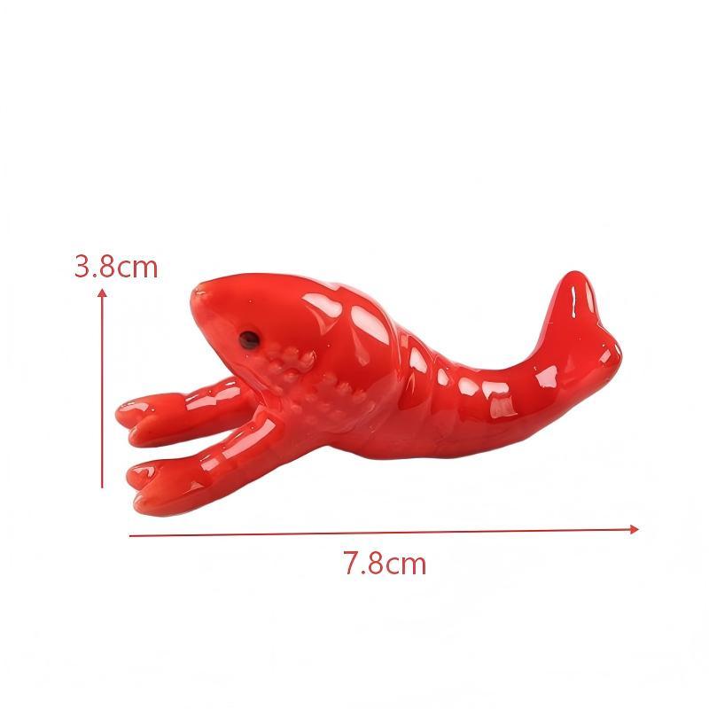 Durable Ceramic Crayfish Shape - огляд і ціна Chopstick Rest Ceramic