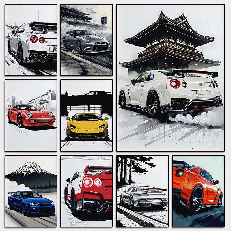 Japanese Style Supercar Wall A - огляд і ціна Japanese Car Lifestyle