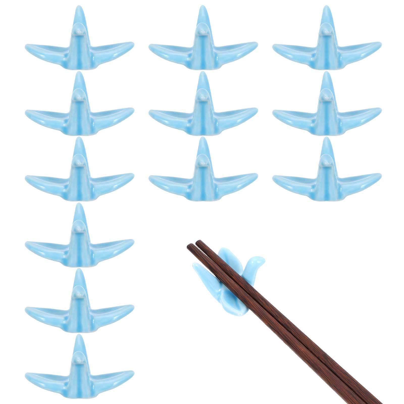 12Pcs Colored Ceramic Chopstic - огляд і ціна Chopstick Rest Ceramic