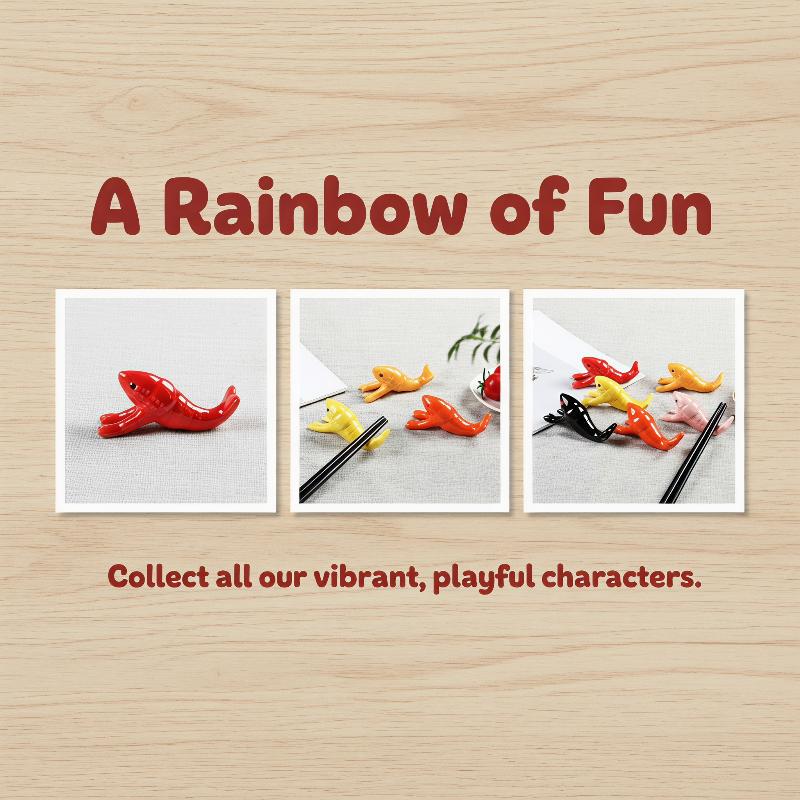 Easy Store Ceramic Crayfish Sh - огляд і ціна Chopstick Rest Ceramic